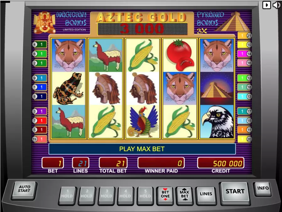 Игровой автомат Пирамиды бесплатно