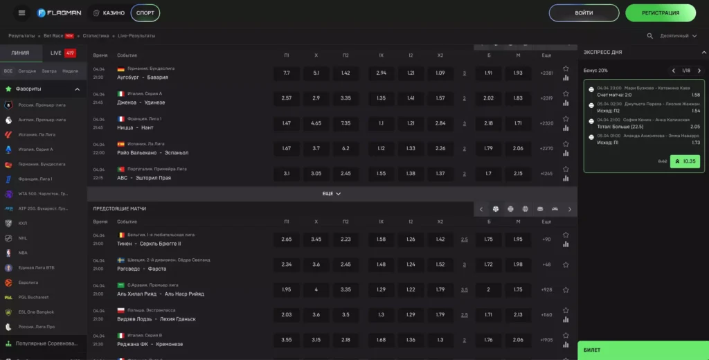 Ставки на спорт и киберспорт